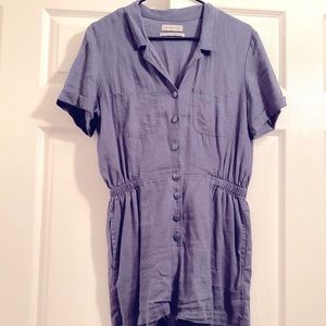 Urban Outfitter Button-Up Romper